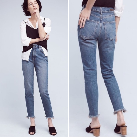 Anthropologie Denim - Anthropologie Pilcro Tilde High Rise Crop  Jeans